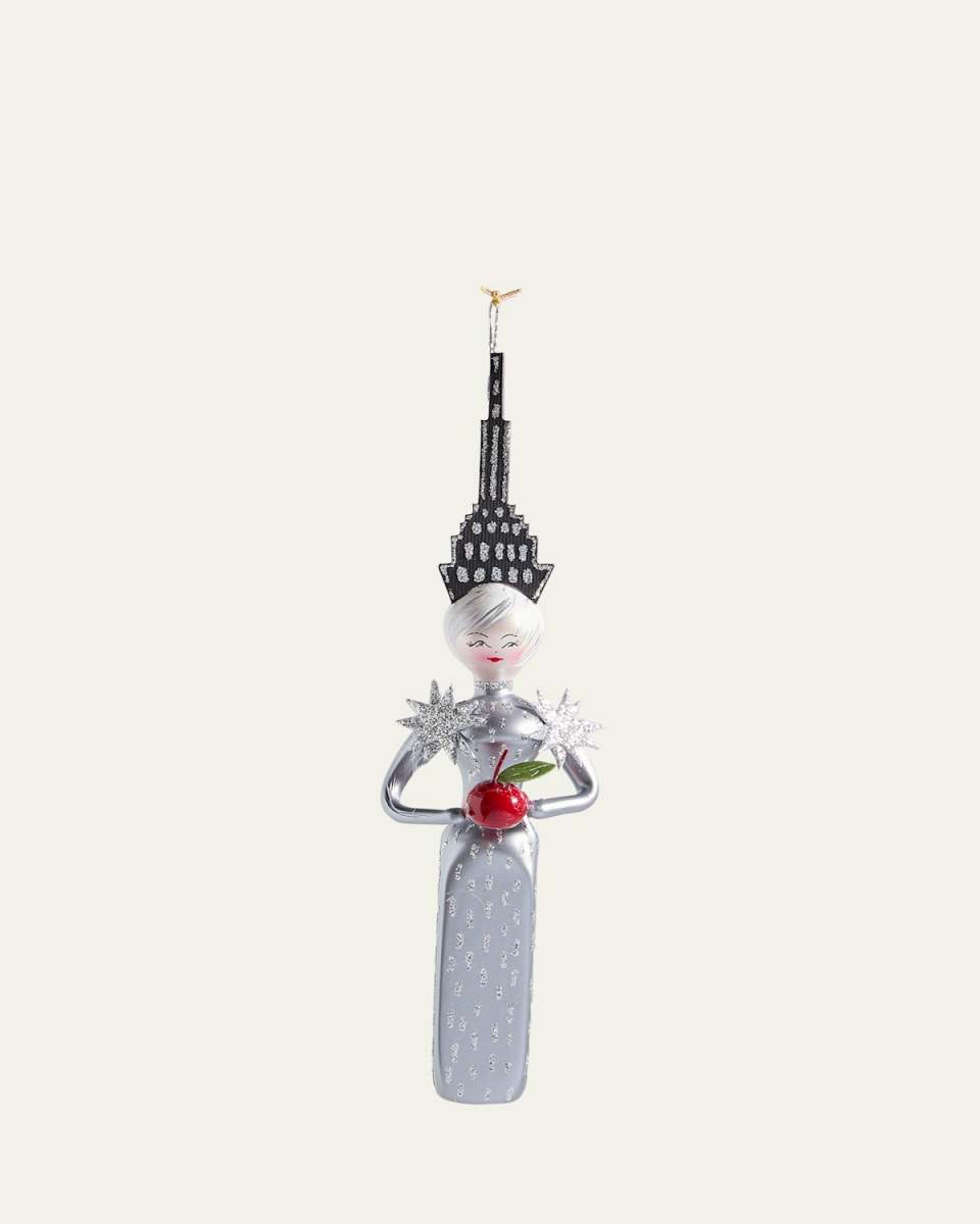NY Lady Christmas Ornament